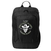 Mamas DonT Let Your Babies Grow Up To Be Cowboys Country City Backpack