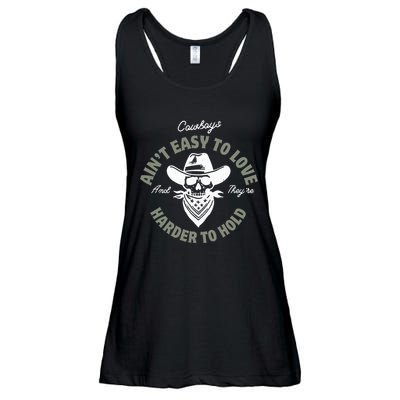 Mamas DonT Let Your Babies Grow Up To Be Cowboys Country Ladies Essential Flowy Tank