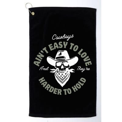 Mamas DonT Let Your Babies Grow Up To Be Cowboys Country Golf Towel