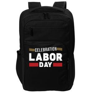 May Day Labor Day Celebration Graphic Impact Tech Backpack