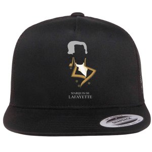 Marquis De Lafayette Flat Bill Trucker Hat