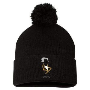 Marquis De Lafayette Pom Pom 12in Knit Beanie