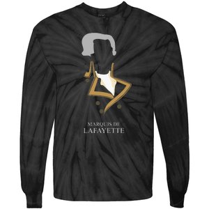 Marquis De Lafayette Tie-Dye Long Sleeve Shirt