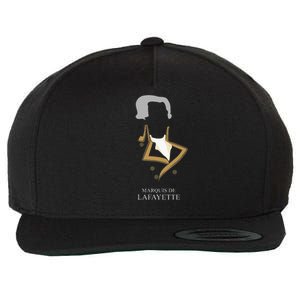 Marquis De Lafayette Wool Snapback Cap