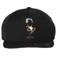 Marquis De Lafayette Wool Snapback Cap