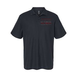 Marquis de Lafayette quote, moderation is holding to truth  Softstyle Adult Sport Polo