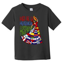 Mes De La Herencia Hispana Hispanic Heritage Month Toddler T-Shirt