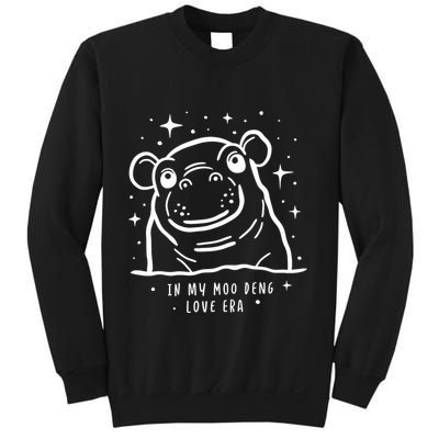 Moo Deng Love Era Minimalist Sweatshirt
