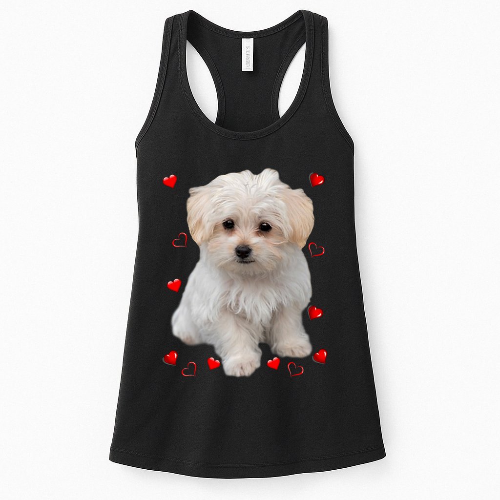 Maltese Dog Lover Dogs Puppies Owners Design Womens Tank Top