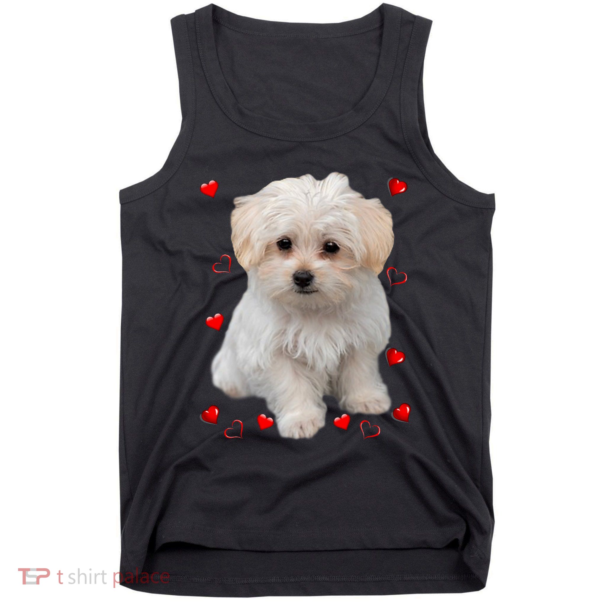Maltese Dog Lover Dogs Puppies Owners Design Tank Top