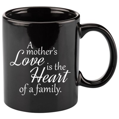 Mother's Day Love Quote 11oz C Handle Ceramic Mug