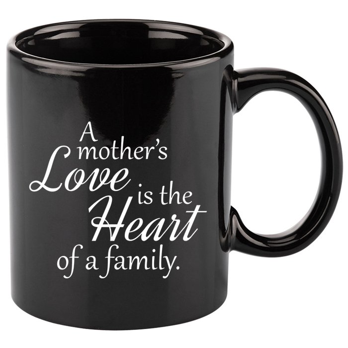 Mother's Day Love Quote 11oz C Handle Ceramic Mug