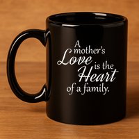 Mother's Day Love Quote 11oz C Handle Ceramic Mug