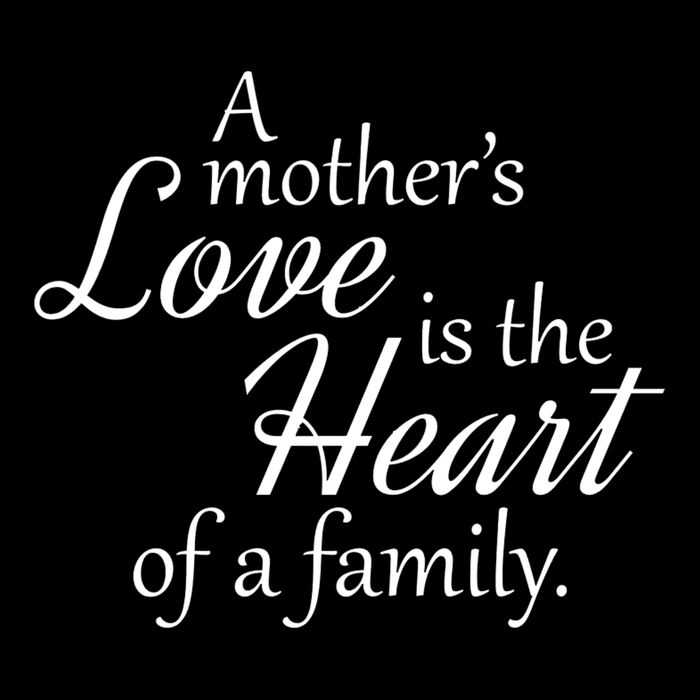 Mother's Day Love Quote Drawstring Bag