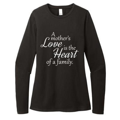 Mother's Day Love Quote Womens CVC Long Sleeve Shirt