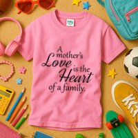 Mother's Day Love Quote Kids T-Shirt