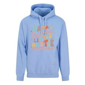 MamaS Dramatic Little Bestie Retro Groovy MamaS Girl Cute Unisex Surf Hoodie