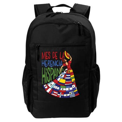 Mes De La Herencia Hispana Hispanic Heritage Month Daily Commute Backpack