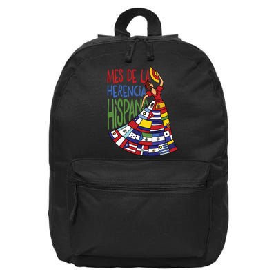 Mes De La Herencia Hispana Hispanic Heritage Month 16 in Basic Backpack