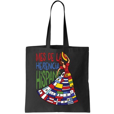 Mes De La Herencia Hispana Hispanic Heritage Month Tote Bag