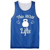 Mother's Day Lifting Workout Kettlebell This Mom Lifts Gift Mesh Reversible Basketball Jersey Tank