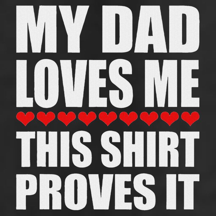 My Dad Loves Me This Proves It Funny Parent Saying Large Microfiber Waffle Golf Towel