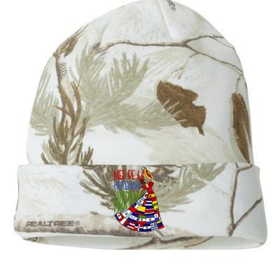 Mes De La Herencia Hispana Hispanic Heritage Month Kati Licensed 12" Camo Beanie