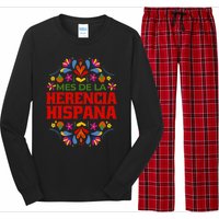 Mes De La Herencia Hispana Hispanic Heritage Month Long Sleeve Pajama Set