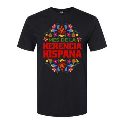 Mes De La Herencia Hispana Hispanic Heritage Month Softstyle CVC T-Shirt