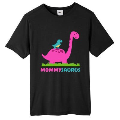 Mommysaurus Dinosaur Mommy Mama Saurus Mother's Day Tall Fusion ChromaSoft Performance T-Shirt