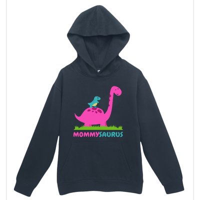 Mommysaurus Dinosaur Mommy Mama Saurus Mother's Day Urban Pullover Hoodie