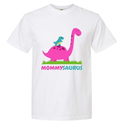 Mommysaurus Dinosaur Mommy Mama Saurus Mother's Day Garment-Dyed Heavyweight T-Shirt