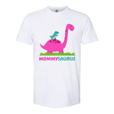 Mommysaurus Dinosaur Mommy Mama Saurus Mother's Day Softstyle CVC T-Shirt