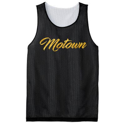 Motown  Detroit Michigan Motor City Music Mesh Reversible Basketball Jersey Tank