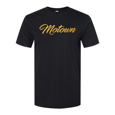 Motown  Detroit Michigan Motor City Music Softstyle CVC T-Shirt