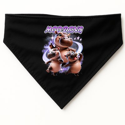 Moo Deng USA-Made Doggie Bandana