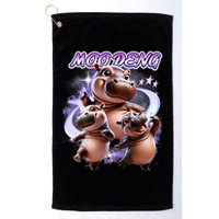 Moo Deng Golf Towel