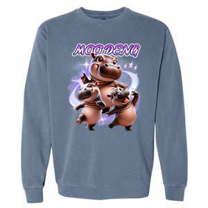 Moo Deng Garment-Dyed Sweatshirt