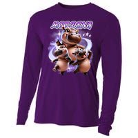 Moo Deng Cooling Performance Long Sleeve Crew