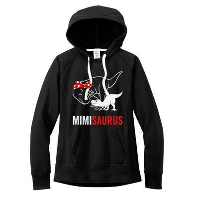 Mimisaurus Dinosaur Mimi Saurus Mother's Day Women's Fleece Hoodie