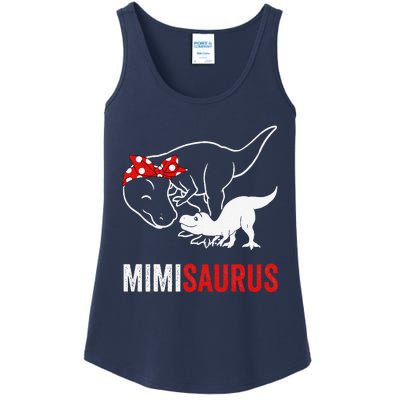 Mimisaurus Dinosaur Mimi Saurus Mother's Day Ladies Essential Tank