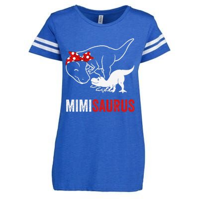 Mimisaurus Dinosaur Mimi Saurus Mother's Day Enza Ladies Jersey Football T-Shirt