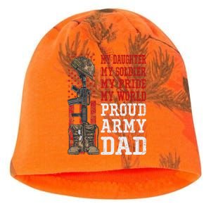 My Daughter My Soldier Hero Proud Army Dad Military Father Kati - Camo Knit Beanie