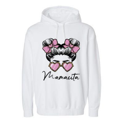 Mother’s Day Mommy Mothers Grandma Mamacita Great Gift Garment-Dyed Fleece Hoodie