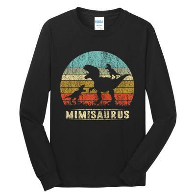 Mimi Dinosaur Mimisaurus 2 Two Matching Family Tall Long Sleeve T-Shirt