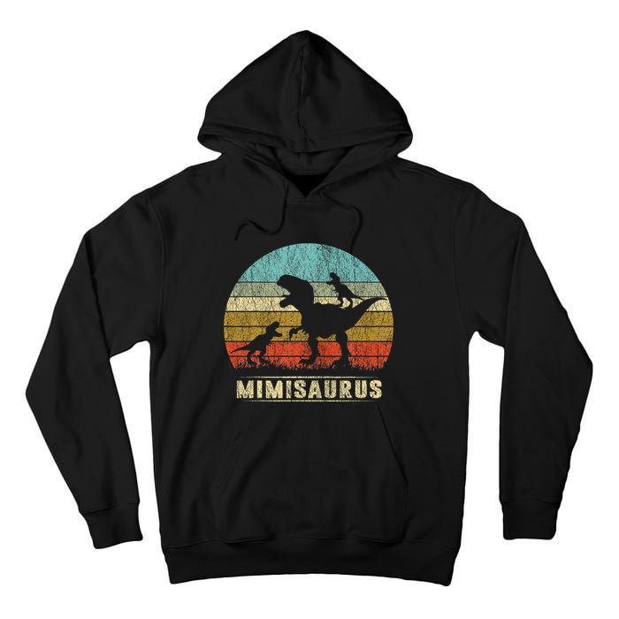 Mimi Dinosaur Mimisaurus 2 Two Matching Family Tall Hoodie