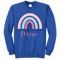 Mothers Day Mom Grandma Blessed To Be Called Mom Rainbow Gift Sweatshirt