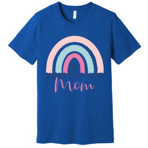 Mothers Day Mom Grandma Blessed To Be Called Mom Rainbow Gift Premium T-Shirt