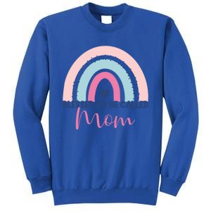 Mothers Day Mom Grandma Blessed To Be Called Mom Rainbow Gift Tall Sweatshirt