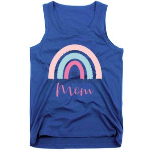 Mothers Day Mom Grandma Blessed To Be Called Mom Rainbow Gift Tank Top